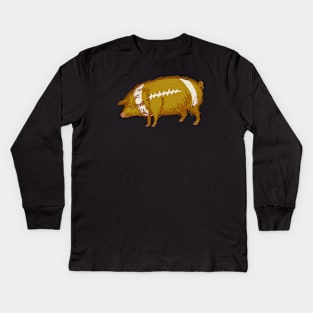 Pig Skin Kids Long Sleeve T-Shirt